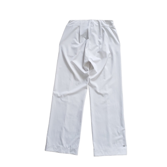 Diadora White Casual Sporty Stretchy Urban Ankle Pants - Picture 3 of 9